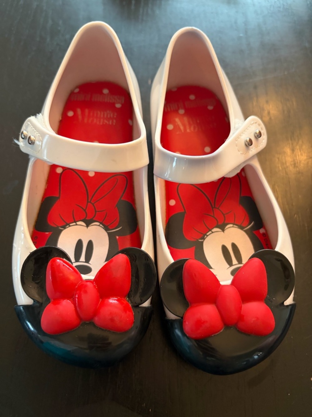 Mini Melissa Disney Minnie Mouse Ultragirl Mary Jane Size 10 Little Girl/Toddler